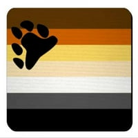 - Kožna zastava ponosa LGBTQ + Mousepad