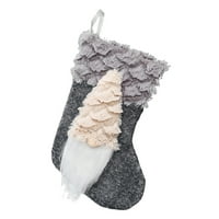 Početna Decor Gnomes bezlični stari božićni čarapa poklon torba Božićni ukras Božićni privjesak ružičasti
