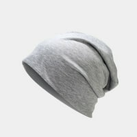 Lystmrge Muške hladno vrijeme lovci na zimske šešire velike zimske kape muškarci dame Solid Boja Jednostavna šešir jesen modni povremeni pulover šešir za sušenje šešira
