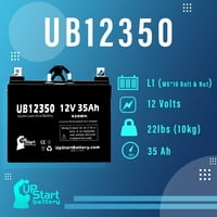 - Kompatibilna optima TECH 2000FS baterija - Zamjena UB univerzalna brtvena olovna akumulatorska baterija