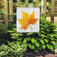 Jesenja ravni stablo list bijela drži stazu jednu sincamore američku baštu za zastavu u dekorativnoj