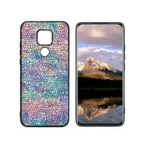 Pastel-Mermaid-Scales - Telefonska futrola, deginirana za Moto G Play Case Muške žene, fleksibilna silikonska