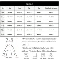HHEI_K White haljina Ženska ženska tiskana V-izrez kratkih rukava haljina bez rukava elegantna zipper mini haljina