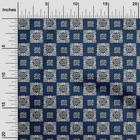 Onuone svilena tabby mornarička plava blok tkanina quilling pribor za šivanje tkanina od dvorišta širokog