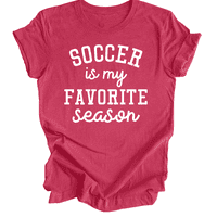 Nogomet je moja omiljena sezonska košulja, Fudbalska mama, majica fudbalska ventilatorica, Unise majica
