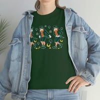 FamilyLoveshop LLC Leprechaun Griddy Dance St Patricks Danska majica, Funny Leprhechaun majica, Lucky Irish Tee, Muškarci Žene St Patricks Day majica