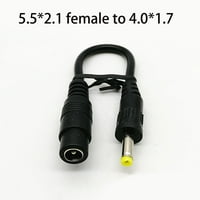 5,5x ženska do 4.0x kabela konektora muških adaptera za ruter kamere