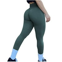 Široke hlače za noge za žene Ženske modne palika pantalone za žene Modni ženski joga tajice Fitness