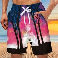 Muške kratke hlače Swim deblice Havajski kratke hlače Posebno smiješno ispis pivo festival plaže casual hlača