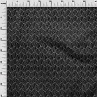 Onuone pamučna poplin tkanina školjka Geometrijska Sashiko ispisa šivaći tkaninu BTY wide