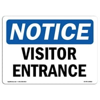 Znakovi za otkaz - ulaz za posetioce
