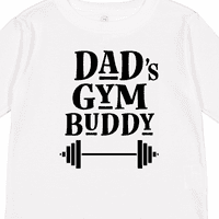 Inktastična tata Buddy Childs Workout Poklon Dječak malih malih majica s dugim rukavima