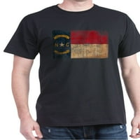 Cafepress - Sjeverna Karolina Zastava tamne majice - pamučna majica