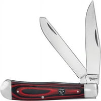 Catleman's Cutlery CC0002grd Cowhand Traper crveni preklop džepni nož