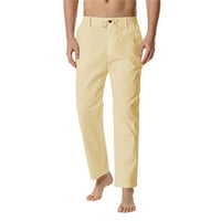 Muške hlače Radne hlače za muškarce muške hlače hlače pamučne lagane muške hlače elastične struke labave