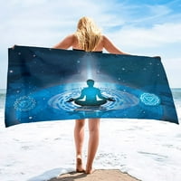 Sedam ručnika za plažu chacras pokrivač pijeska Plivanje Veliki ručnik za kupalište Brzo sušenje za putovanja Yoga Sport Camping Prevelizirani