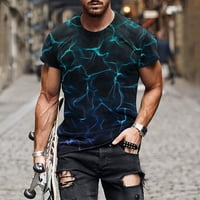 Nova modna ležerna muška majica Print Sports Sportske majice ruhove i majice na prodaju