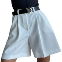Avamo žene Havaji patentni zatvarač Bermuda kratke vruće hlače Ljeto valjano rub vrećice kratke hlače