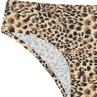 Hesxuno gaćice za žene seksi žene bešavne t hlače evropske i američke seksi leopard tiskane tanges niske