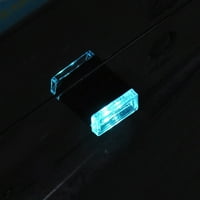 Deyuer prijenosni USB LED automobil unutrašnjost Ambient Amthosphere Night Light Dekorativna svjetiljka