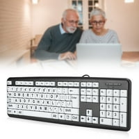 Low tastatura, tastatura starih ljudi, očiju starije tastature za starije osobe i djecu