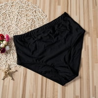 Douhoow Plaže kupaći kostimi visokog struka Swim kratke hlače Žene cvjetne gaćice za tiska Bikini Trunks Tankini