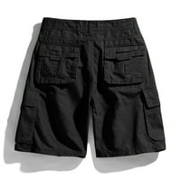 Jsaierl Teretne kratke hlače za muškarce opuštene fit multi džepove kratke hlače na otvorenom Taktičke