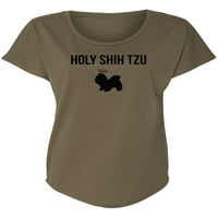 Sveti Shih Tzu ženski Dolman Tee