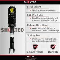 Shoxtec Front Complet Struts Montažna zamjena za - Ford Escape zavojni proljetni udar Apsorber. Ne, ne 172618