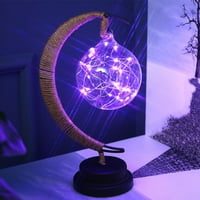 Yyeselk Lunarna svjetiljka - LED svjetiljka Dječja noćna svjetlost Galaksijska svjetiljka, viseća svjetiljka noćno svjetlo, poklon sjećanja za dom ukrase