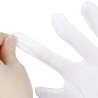 Parovi bijele pamučne rukavice hidratantne rukavice za žene i djevojke