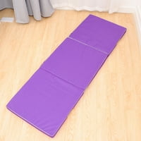 Hemoton 180x60x 3-preklopno gimnastički jastuk joga mat podna mat za ples kućne vježbe Mat sit-up jastučić