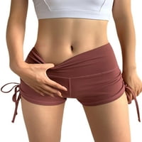 Niveer žene joga kratke hlače Tummy Control Taggings Butt Dižing vežba kratke hlače Atletska mini pantalona