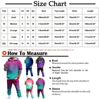 Muški trenerke Sweatsuits Atletic Hoodie Sportski set casual comfy activewewer puni zip jogging print odijela