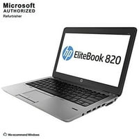 EliteBook 820G laptop, Intel Core i5-5200U 2.2GHz, 8g DDR3L, 512g SSD, VGA, DP, Windows Pro bit-Jezik