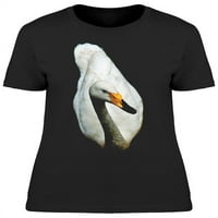 Swan izbliza majica žene -Image by Shutterstock, ženska XX-velika