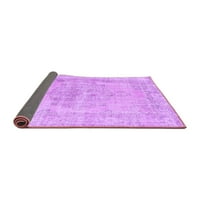 Ahgly Company Zatvoreni kvadrat Persian Purple Tradicionalni prostirke, 5 'Trg