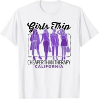 Izlet za djevojke jeftinije od terapije za ženska majica