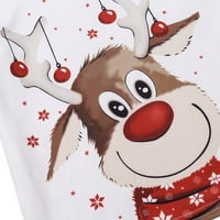 Gotyou Family Božić Pidžama, Porodični Božićni podudaranje Pajamas set Elk Xmas Spavaće odjeće za odrasle,