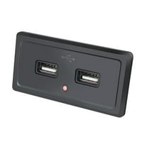 Dual USB 3.1A port brzi punjač utičnica za utičnicu za napajanje 12V Automobiltni automobil RV