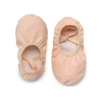 Difumos Kids Comfort Okrugli prsti baletne cipele Lagana Split Sole Slipper Trening Prozračne platnene