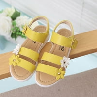 Dječje djece Dječje djevojke cvjetne gumene sandale Neklizne cipele Cross Sandals Papuče veliko dijete