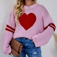 Ženska modna klirens džemper, duks dugih rukava sa dugim rukavima