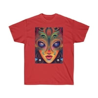 'Mardi Gras' ultra ultra pamuk tee