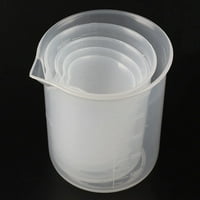 Podesite diplomirane mjerne čaše prozirne plastične čaše kuhinjske trake za pečenje tekućih mernih naočala