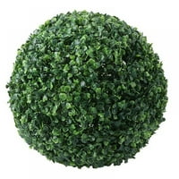 Umjetna biljka Topiary Ball Fau Boxwood Dekorativne kuglice za dvorište, balkon, vrt, vjenčanje i kućni