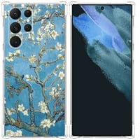 Slučaj podružnice Van Gogh za Samsung Galaxy S ultra, estetska šarena cvjetna biljka za muškarce za