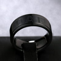 Prstenovi za žene Lzobxe Fashion Pismo otac prsten Muški titanijski čelični prsten nakit prsten nakit