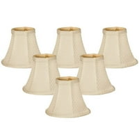 Alcott Hill 6 '' Silk Bell Candelabra Shade