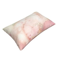 Super mekani pravokutni plišani jastuk, ružičasta slatka opružna udobnost i ne-piljki skriveni zip sofona